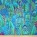 Kaffe Fassett Feathers Green Fabric By The Yard
