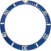 Bezel Insert Aluminum Replacement for Rolex Submariner 16610 16610Ln Watch