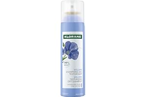 Klorane - Dry Shampoo Volume with Organic Flax - Fine, Limp Hair, Paraben & Sulfate-Free - 150ml