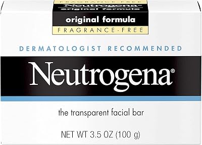 Neutrogena Transparent Facial Cleansing Bar 3.5oz Gentle Purity Oil Free