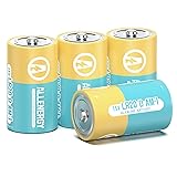 ALLENERGY D Batteries 4 Pack LR20 1.5V Alkaline
