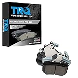 TRQ Rear Brake Pads Ceramic Compatible with
