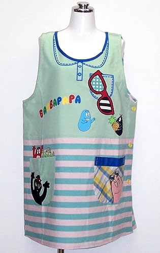 Amazon Co Jp バーバパパ アップリケ エプロン キャラクターエプロン ホビー