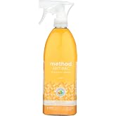 method All-Purpose Cleaner Spray, Citron, 28 fl oz | Antibacterial Cleaner Kills 99.9% of Household Germs, Cleans and Sanitizes in One Step, Tough on Grease, Easy on Surfaces
