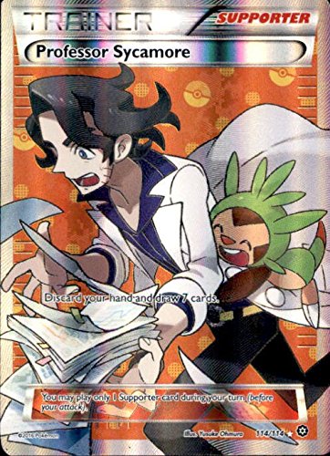 Pokemon - Professor Sycamore (114/114) - XY Steam Siege
