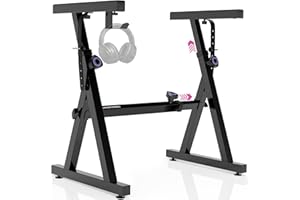 Liquid Stands Piano Keyboard Stand - Z Style Adjustable and Portable Heavy Duty Music Stand for Kids and Adults -Fits 54-88 K