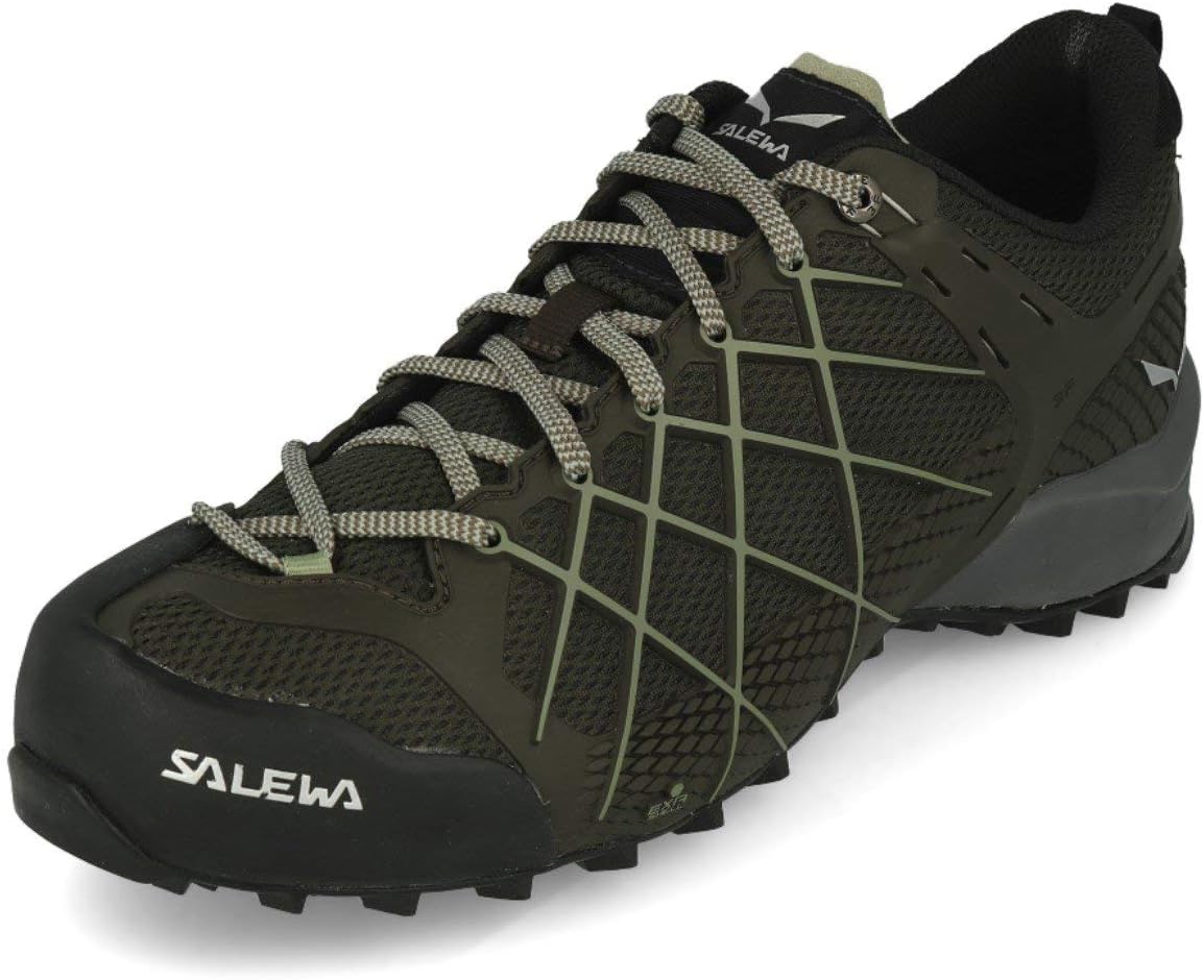 SalewaMen's Wildfire GTX Approach Shoe - Durable, Waterproof Gore-Tex Trail Shoe for Hiking & Climbing