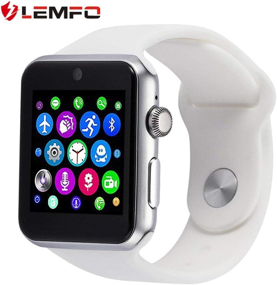 LEMFO LF07 Smart Watch 1.54 Inch Screen Support SIM Card Camera Remote Smart Watch For Android Phones Kaemma