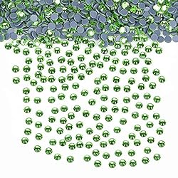 LPBeads 2000 Pieces SS20 Peridot Hotfix Rhinestones