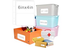 160 Large Size Removable Customizable Blank Labels,three sizes, Water/Oil/Tear Resistant, No Residue for Home Organization Pr