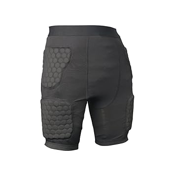 Ape para hombre Boys negro acolchado camiseta de compresión ...