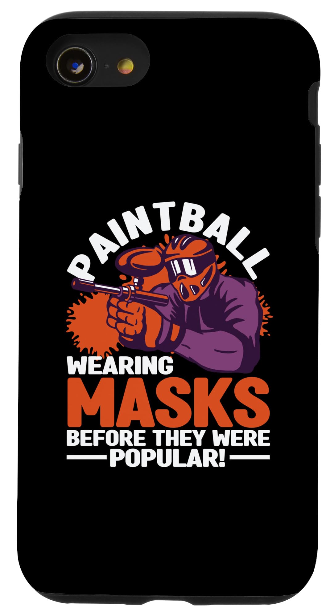 iPhone SE (2020) / 7 / 8 Paintball Wearing Masks Before They Were Popular Paintballer Case