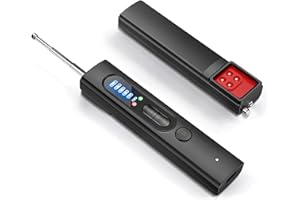 Mgmcm Hidden Camera Detectors, Portable Camera Detectors, Bug Detector Rf Wireless Signal Scanner, GPS Tracker Detector for Home, Hotel, Travel, Office, Bathroom, 5 Levels Sensitivity