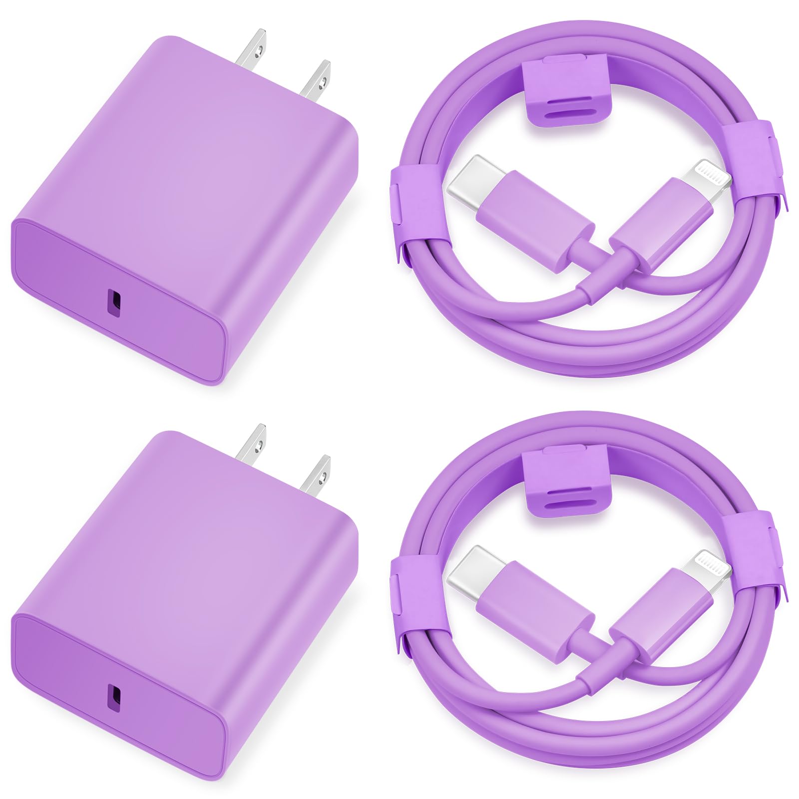 Phone Charger Fast Charging,20W Type C Fast Charger Block with USB C Cable Compatible for Phone 14/13/12/11 Pro Max/Xs Max/XR/X,Pad