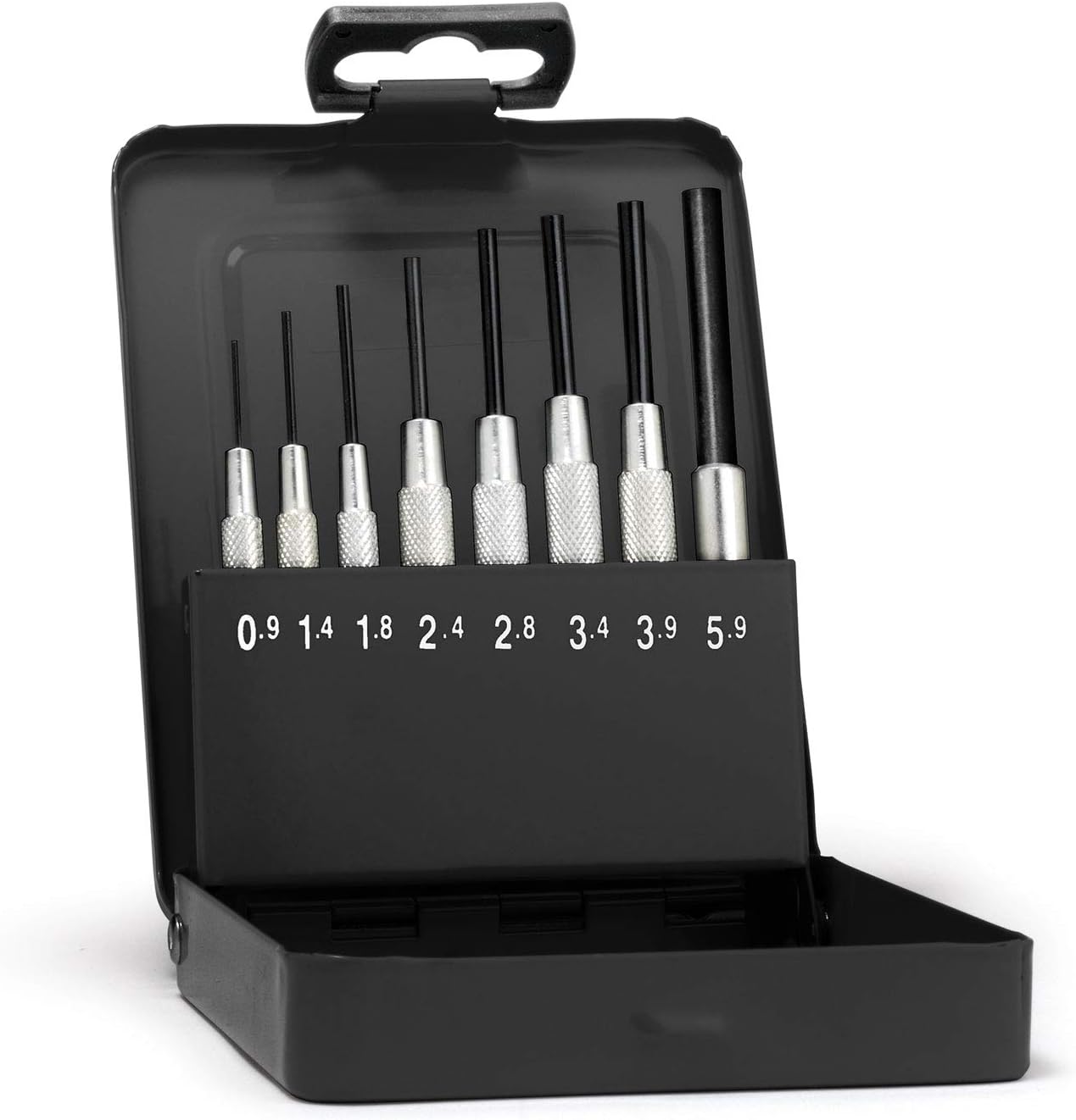 Splintentreiber-Satz - 8-teilig - Mit Hülse 0,9 Bis 5,9mm - In Tasche