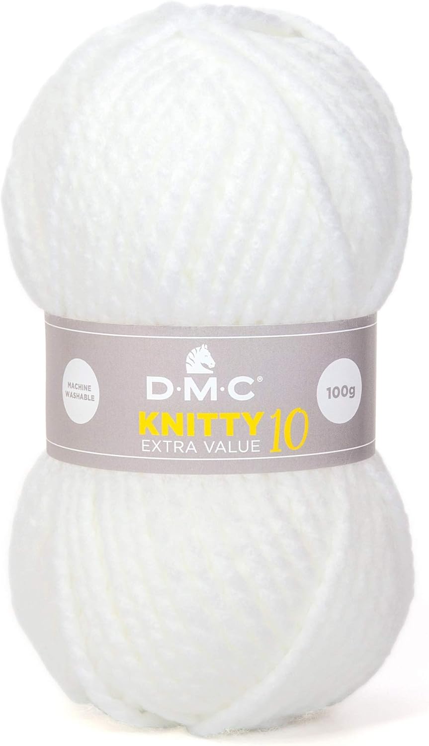 Dmc Lana Knitty 10 100 G Blanc 961 Amazon It Casa E Cucina