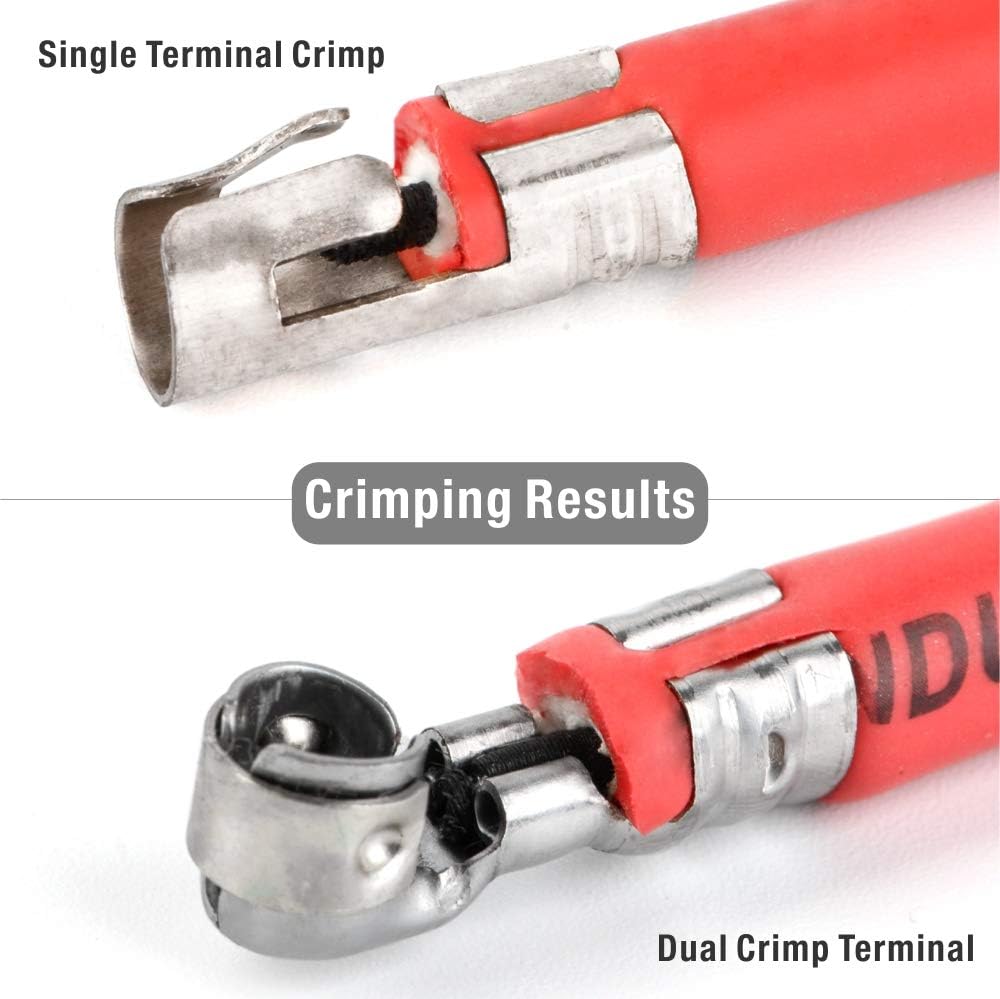IWISS Ratchet Spark Plug Wire Crimper for Spark Plug Ignition Wire and Terminals Dia. 8.5mm: Automotive