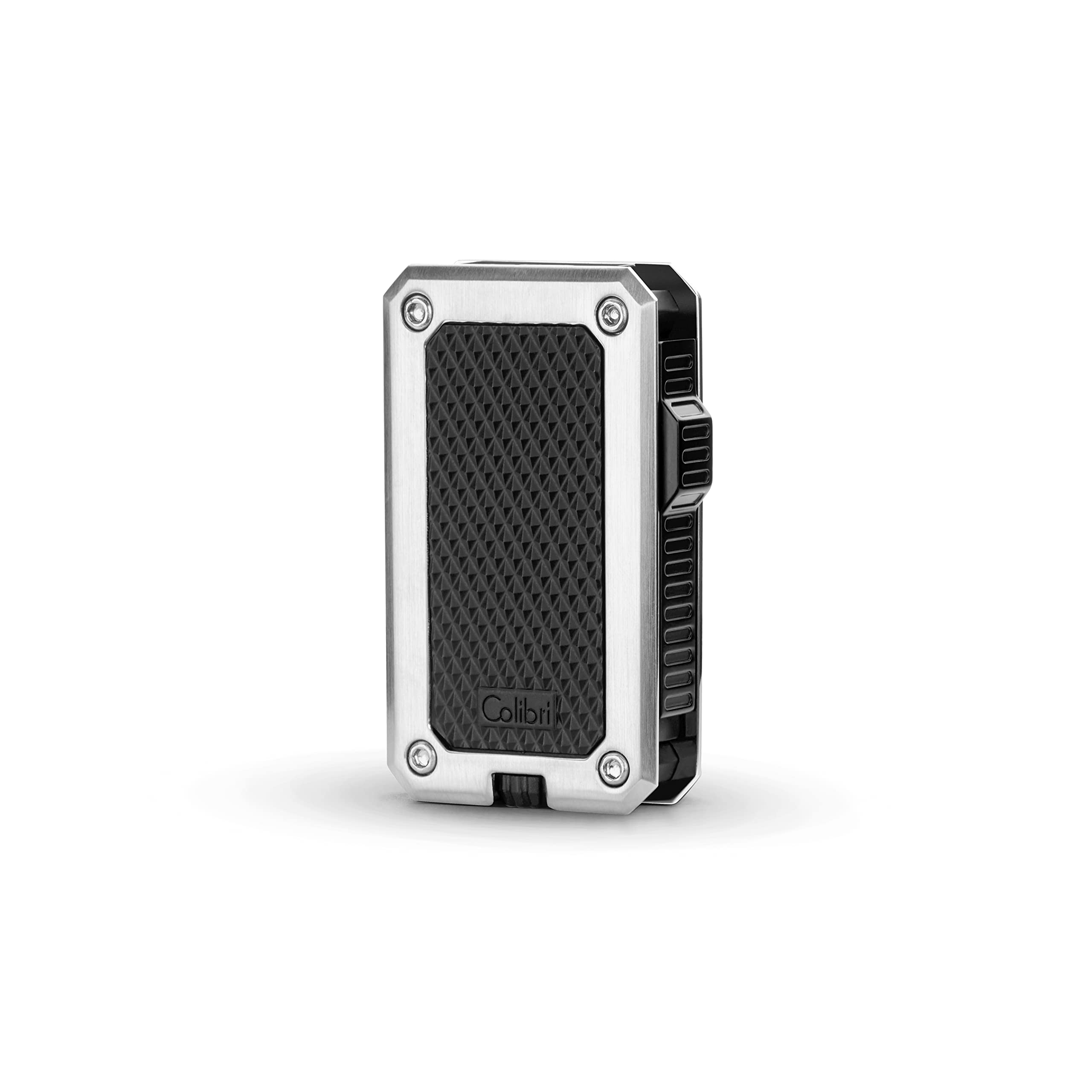 Colibri Rally Jet Flame Lighter | Cigar And Cigarette Lighter | Wind Resistant | Works With Butane (Is Not Included) | Nice Elegant Gift Box | Two Year Warranty