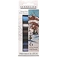 Sennelier Extra-Soft Half Pastel 6 Stick Set, Set of 6, Winter