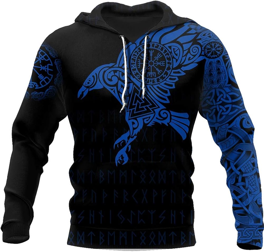 Clothing - Sweatshirts - The Raven Of Odin Tattoo Faroe Is