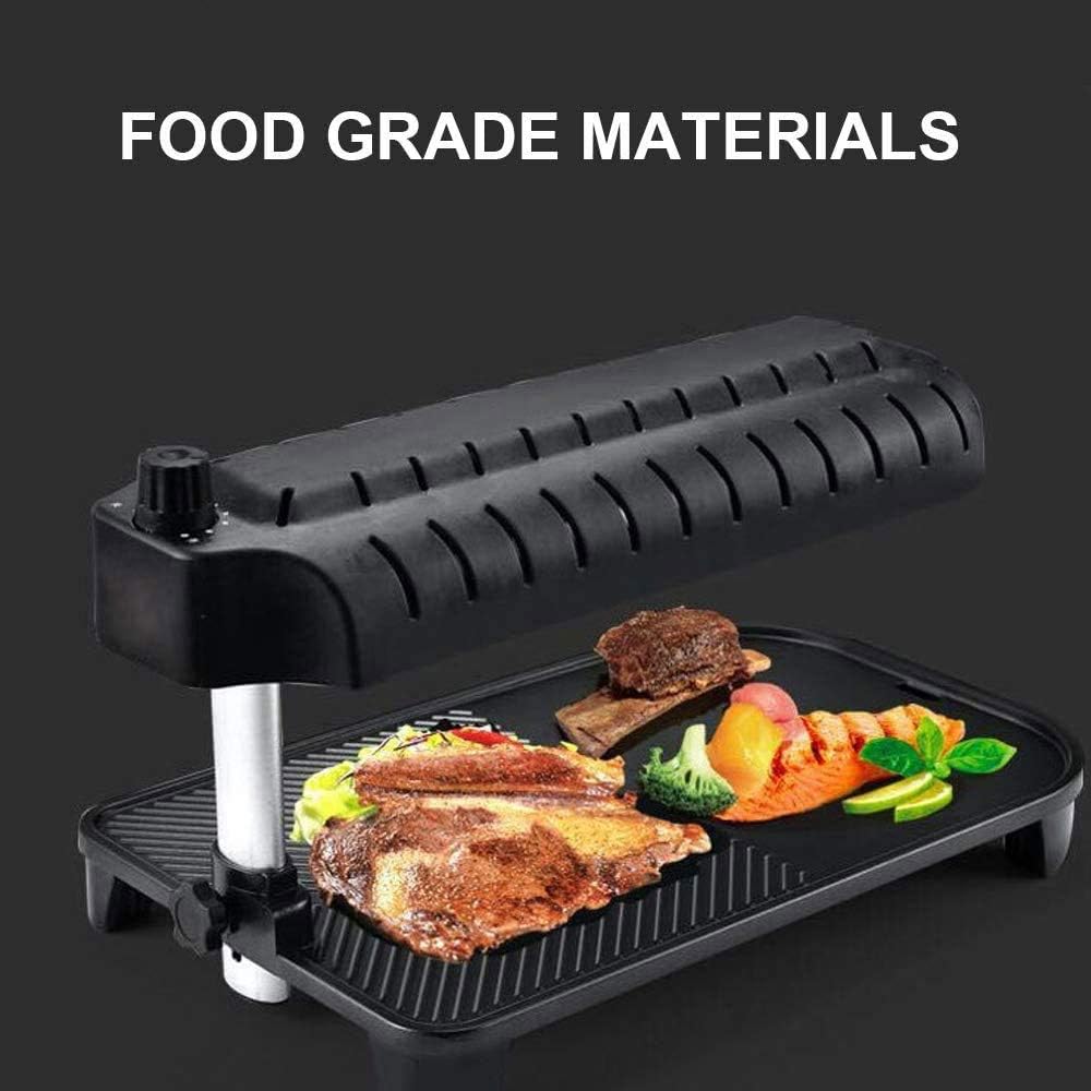 Review UXZDX CUJUX Smoke Less Infrared Grill, Indoor Grill, Heating
