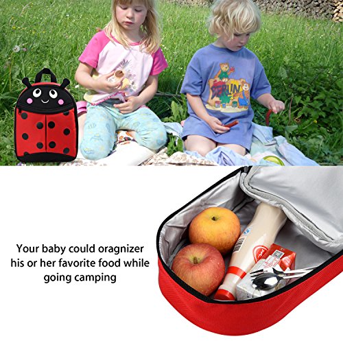 Goldwheat Kids Insulated Lunch Bag Baby Toddler Insulated Backpack