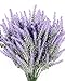 Luyue 8 Pack Artificial Lavender Flowers Bouquet Fake Lavender Plant Bundle for Wedding Home Decor Garden Patio Decoration