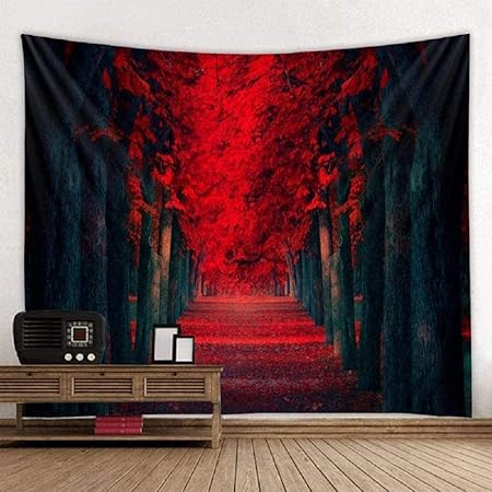 Amazon.de: zhifan Schöne Bettwäsche Wandteppich 3D-Druck Wandbehang