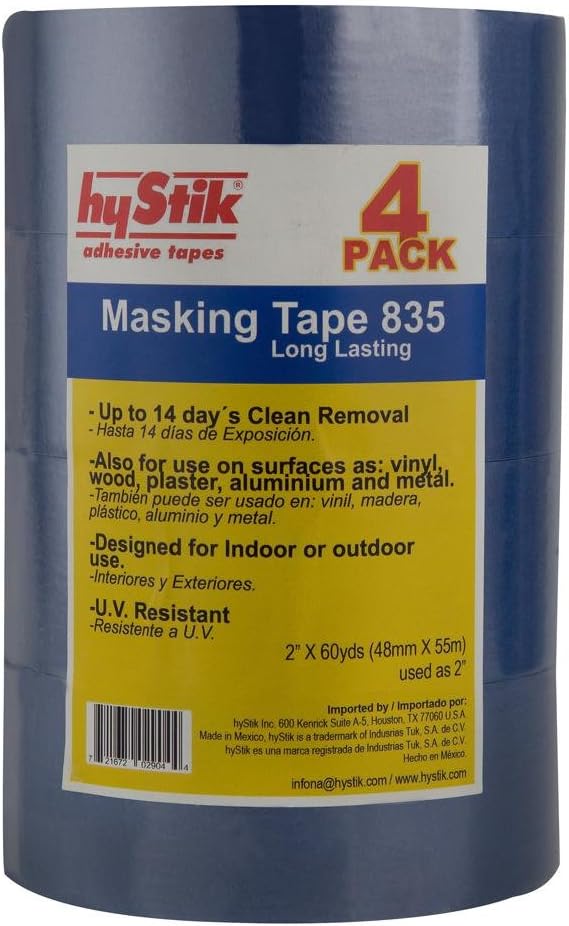 hyStik 835 2 in. x 60 yds. Painter's Tape (4-Pack)
