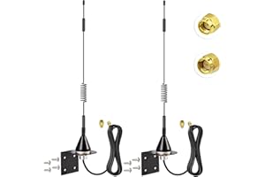 Bingfu 4G LTE RP SMA Cellular Antenna 7dBi Outdoor Antenna (2 Pack) Compatible with Spypoint Link Micro Covert Spartan Stealt