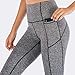 Women High Waist Yoga Pants with Phone Pocket Tummy Control Wrokout Running Tight 4 Way Stretch Yoga Capri Leggings
