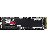 Samsung 970 PRO SSD 512GB - M.2 NVMe Interface Internal Solid State Drive with V-NAND Technology (MZ-V7P512BW), Black/Red
