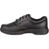 ROCKY SlipStop 911 Plain Toe Oxford Shoe, Black, Size 12(EW)