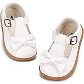 STQ KIDS Wide Little Girls Mary Jane Shoes T-Strap Toddler Girls Dress Shoe for Easter Halloween Christmas Wedding Party Church