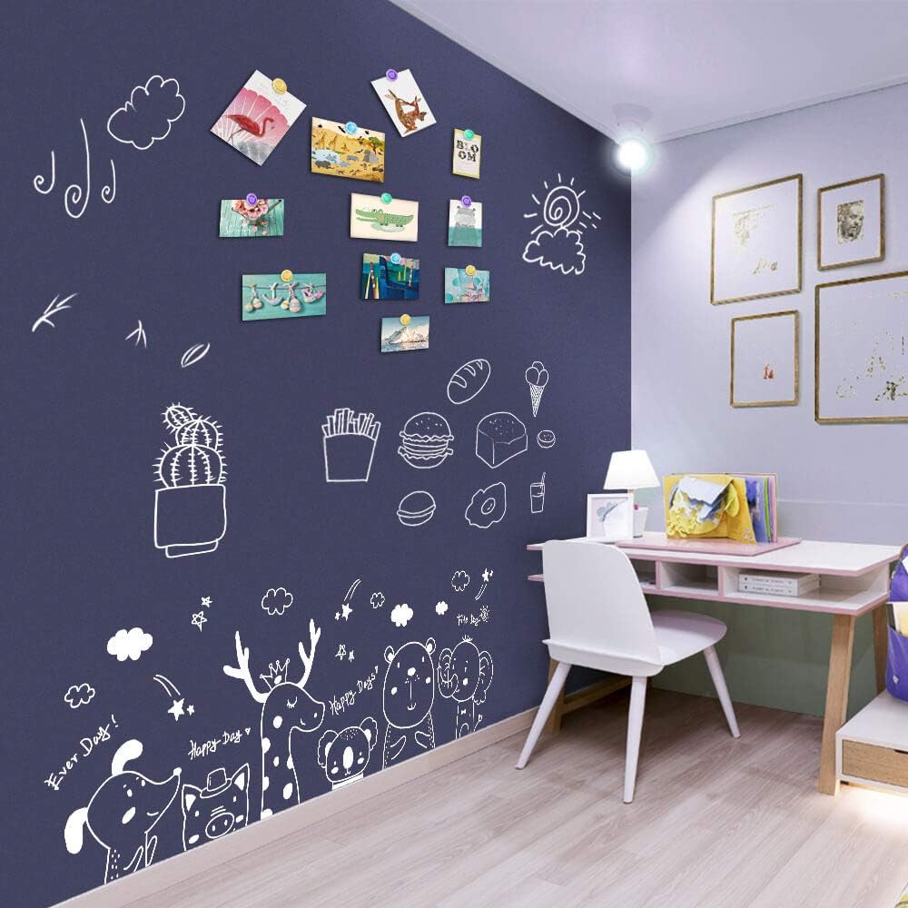 Colored Decorative Chalkboard Sticker, Self