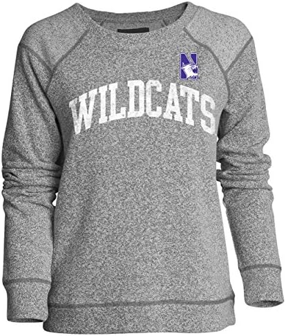 Camp David Women's Moonlight Reversed Sleeve Crew, Pepper/Charcoal, Small