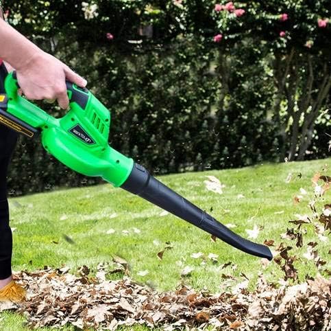 Cordless Leaf Blower Werktough 20V B001 with 3.0A Battery and Fast Charger Leaf Sweeper Blower - Image 5