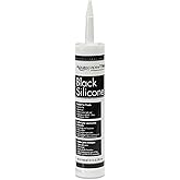 Aquascape Black Silicone Sealant &ndash; Safe for Fish, Waterproof, Flexible, and Durable Adhesive for Ponds, Water Features, and Aquariums, 10.1 oz, 29186