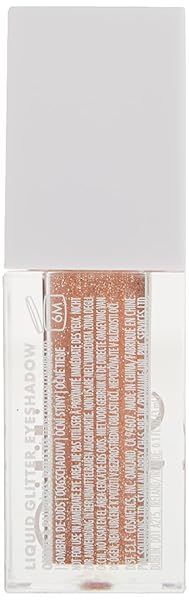 E.L.F. LIQUID GLITTER EYESHADOW, LONG LASTING, QUICK-DRYING, OPAQUE, GEL-BASED EYESHADOW FOR CREATING HIGH-IMPACT, MULTI-DIMENSIONAL EYE LOOKS, FLIRTY BIRDY, 0.10 FL OZ