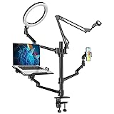 ProCase 6-in-1 Desktop Selfie Stand with 10.2" LED