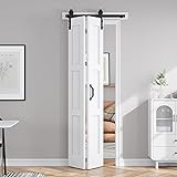 FREDBECK 24X84(Double 12x84) White Bifold Door