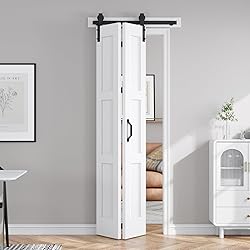 FREDBECK 24X84(Double 12x84) White Bifold Door