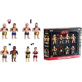 P.M.I. UFC 2.5-Inch Collectible Figures 8-Pack Deluxe Box &ndash; Includes 8 Fighters with Accessories, Realistic Poses, and Officially Licensed UFC Collectibles by