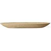 Uttermost 18163 Vessel - Bowl-2.75 Inches Tall and 29 Inches Wide, Finish Color: Ivory