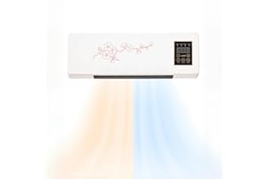 GENERIC Wall mounted Air Conditioner, Portable Air Conditioners Fan for Bedroom, 2 in 1 Mini Air Conditioner Portable Fans for Bedroom Fast Cooling & Heating Unit with Remote Control