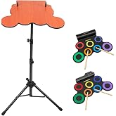 ROCKSOCKI Drum Pad Stand Adjustable for 7 Pad Roll-up Electronic Drum Set (Stand Only)