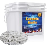 8 LBS 3/16" X 3/8" Rock Tumbling Ceramic Filler Media Non-Abrasive Ceramic Pellets for All Type Tumblers