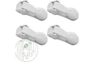 Kingwee Shower Curtain Clips for Side of Shower, Shower Splash Guard Holders, Bathtub Curtain Liner Wall Clips for Windproof & Splash Water (Grey-4 Pack)