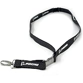 Boeing - Carbon Fiber Woven Lanyard Keychain/ID Holder