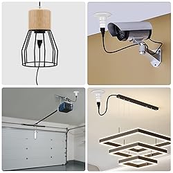 Outlet Light Socket Adapter,Screw in Outlet
